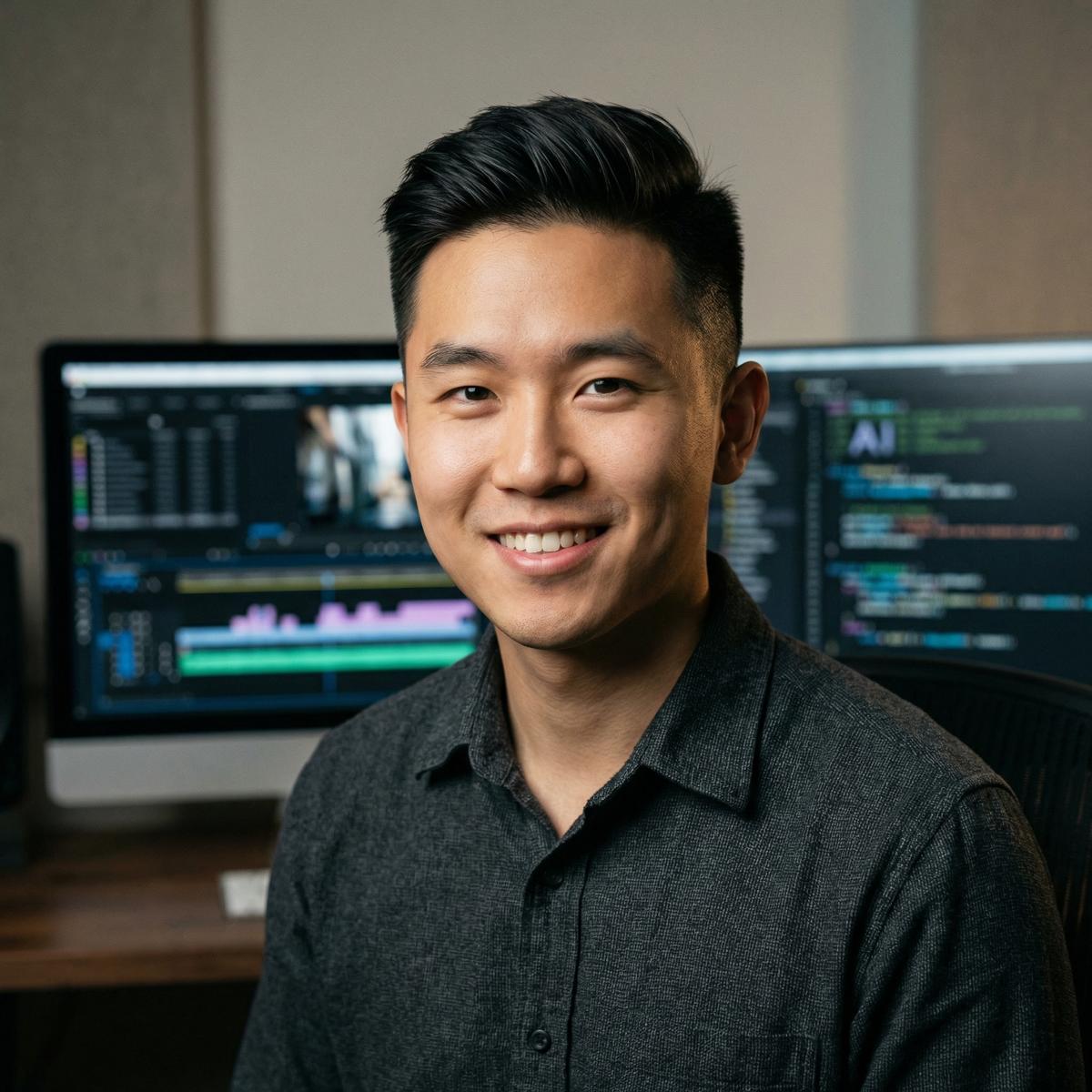 国产自拍AI技术总监张浩然